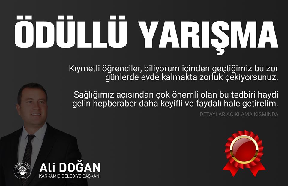Doğan,Ödüllü yarışmayı kendi karşılayacak