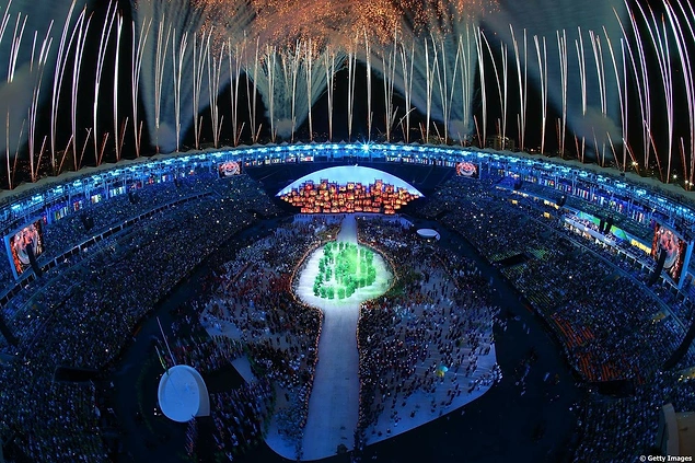 2016 Rio Olimpiyat Oyunları Muhteşem Görüntülerle Başladı