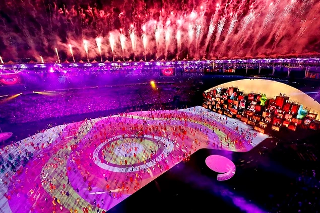 2016 Rio Olimpiyat Oyunları Muhteşem Görüntülerle Başladı
