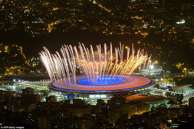 2016 Rio Olimpiyat Oyunları Muhteşem Görüntülerle Başladı