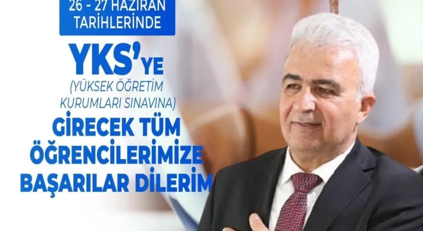 Kavak: Öğrencilere Başarılar Diliyorum