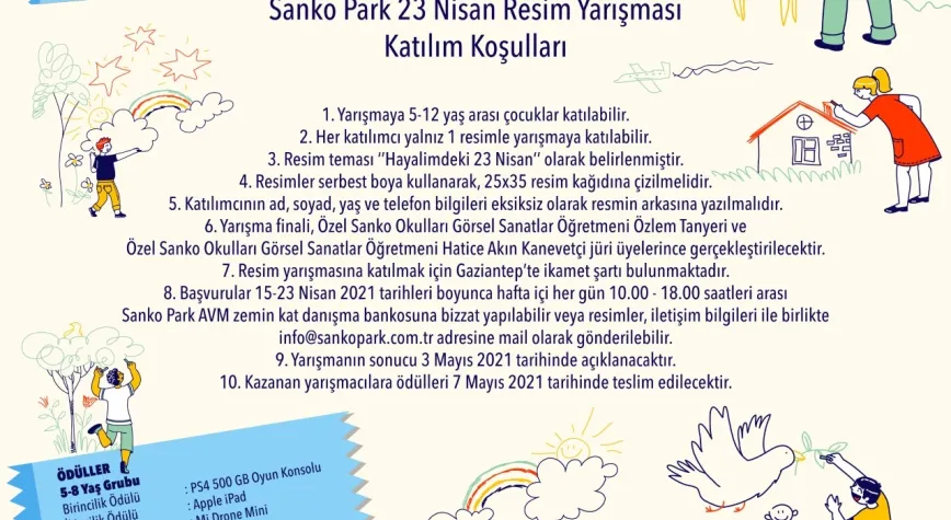 23 NİSAN RESİM YARIŞMASI