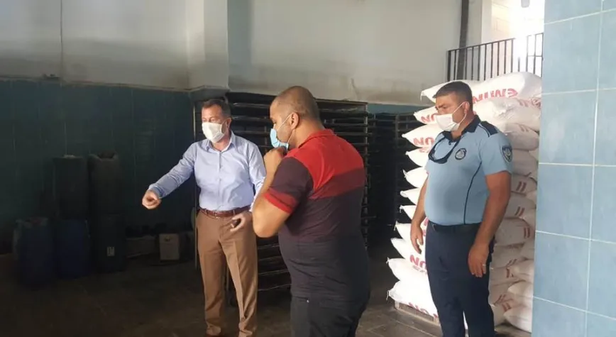 Ali Doğan esnafı denetledi