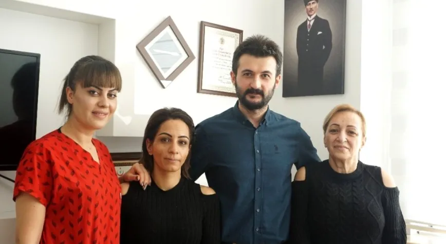 Anne kız estetik için Londra dan Gaziantep e geldi