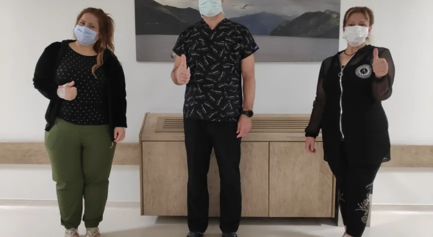 Anne-kız HATEM’de sağlıklarına kavuştular