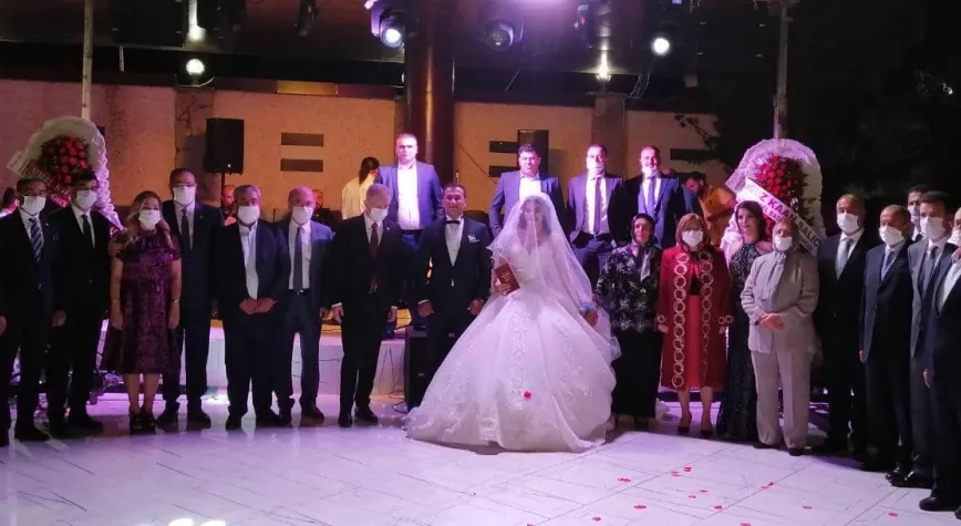Atar ve Yılmazkaya ailelerinin muhteşem düğünü