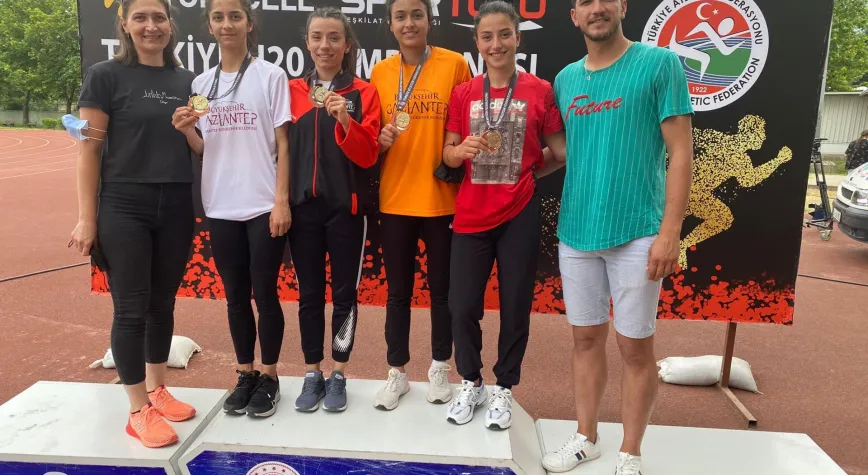 ATLETLER, TÜRKİYE U20 ŞAMPİYONASI’NA DAMGA VURDU!