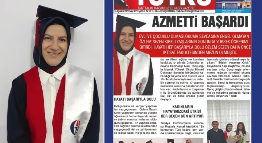 Azmetti Başardı