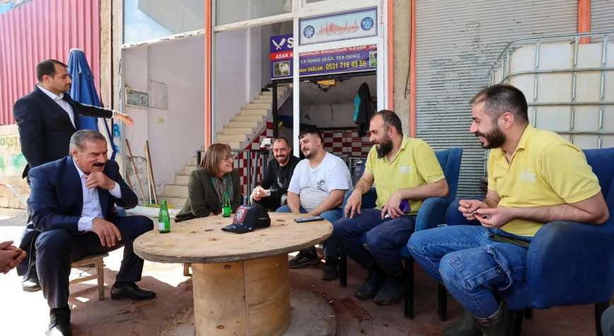 BAŞKAN ŞAHİN, KURBAN BAYRAMI ÖNCESİ BESİ OSB’DE İNCELEMELERDE BULUNDU   