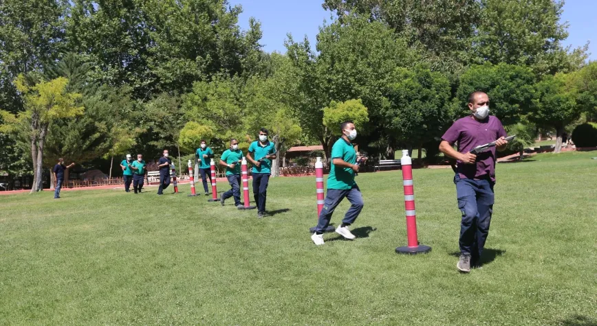 BÜYÜKŞEHİR “KURBAN YAKALAMA TİMİ” EĞİTİMLERİNİ TAMAMLADI
