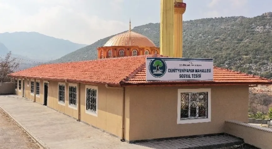 Cerityeniyapan Sosyal Tesisi hizmete hazır