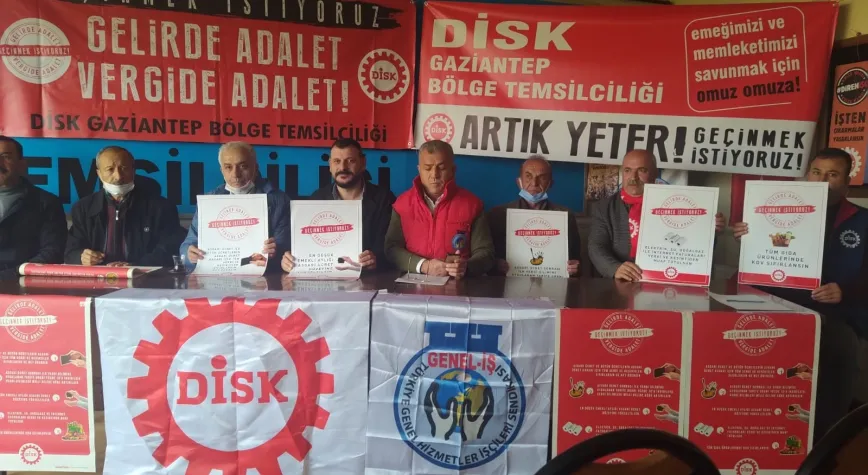 DİSK’ten eş zamanlı asgari ücret açıklaması