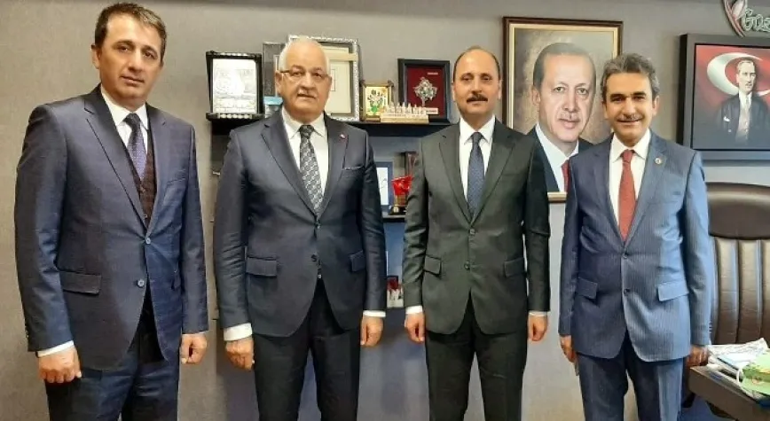 Doğru projelerini Milletvekili Erdoğan’a anlattı