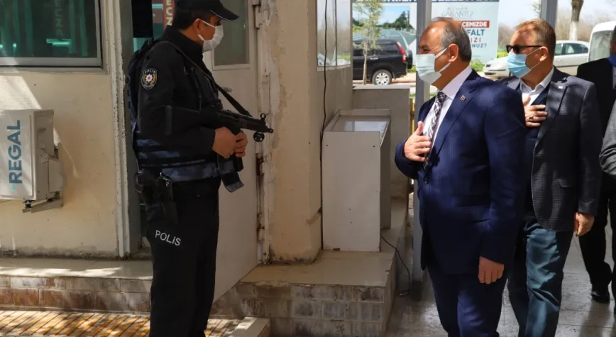 “EMNİYET TEŞKİLATIMIZLA GURUR DUYUYORUZ”