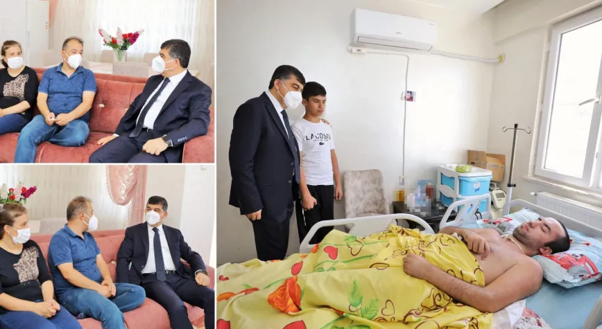 FADILOĞLU, 15 TEMMUZ GAZİLERİNİ ZİYARET ETTİ