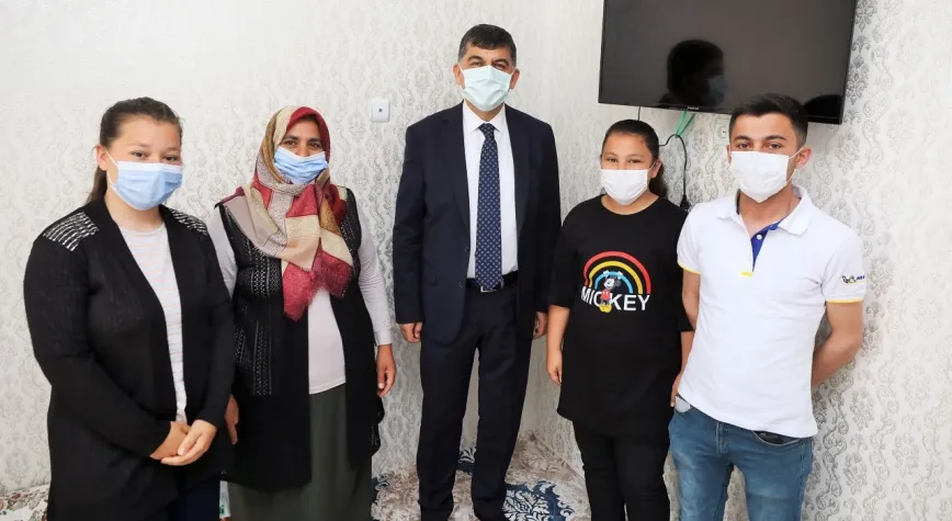 Fadıloğlu’ndan öğrencilere moral ziyareti