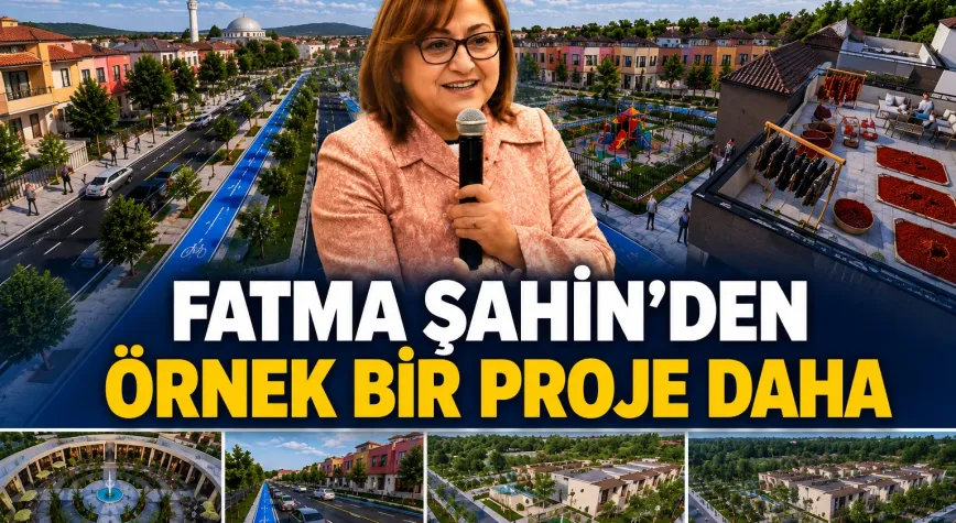Fatma Şahin'den örnek bir proje daha