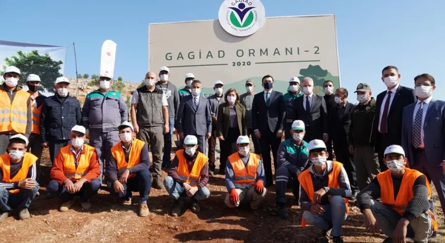 GAGİAD 2. Hatıra Ormanının açılışını yaptı