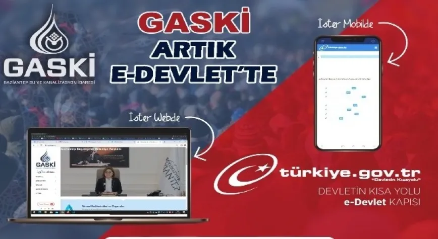GASKİ artık e-devlette