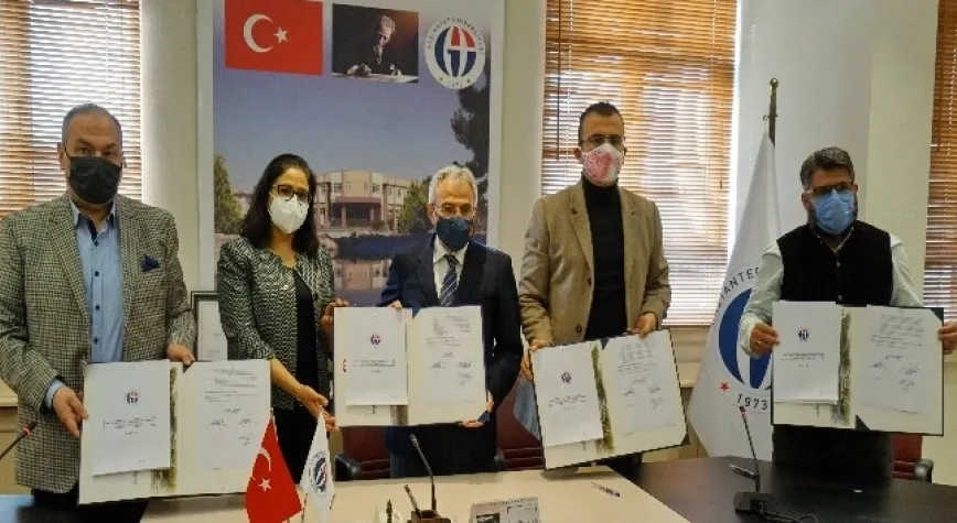 GAÜN güvenli bölgedeki eğitim faaliyetlerine devam ediyor