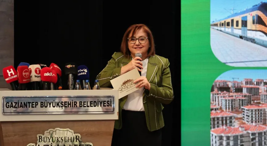 GAZİANTEP BÜYÜKŞEHİR’İN ESERLERİ VE HEDEFLERİ BASIN LANSMANINDA ANLATILDI   