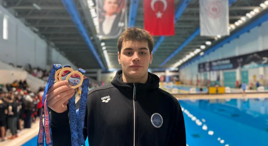 GAZİANTEP BÜYÜKŞEHİR’İN MİLLİ SPORCUSU KAAN EFE KAYA’DAN ÜÇ ALTIN MADALYA