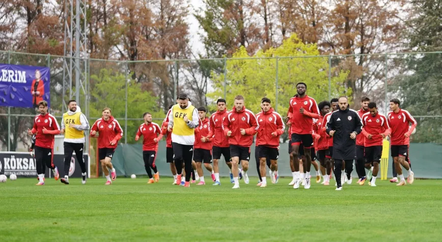 Gaziantep FK, Cumhuriyet Bayramı’nda da Trabzonspor maçına çalıştı