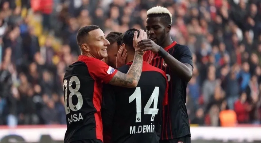 Gaziantep FK’dan Şov: 5-1