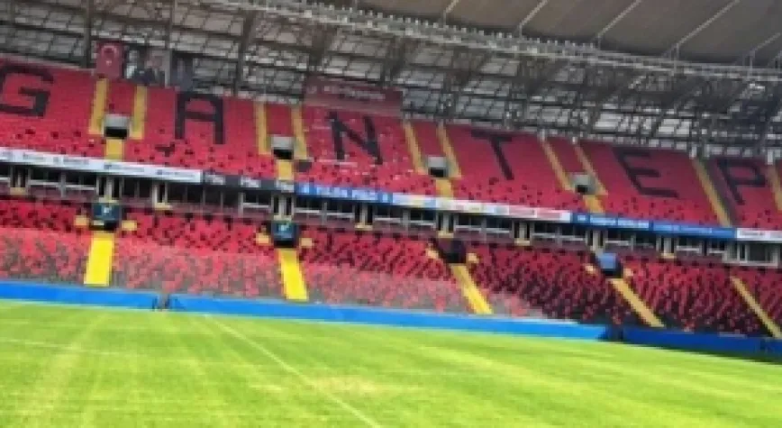 Gaziantep Stadyumu’nda zemin mesaisi hızlandı: Hedef Çorum maçı