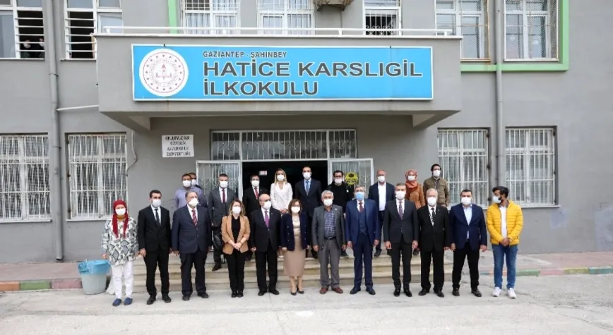 Gaziantep’te okullara malzeme desteği