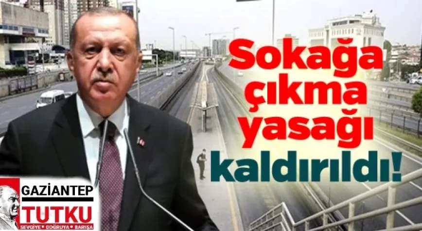 Gaziantep’te sokağa çıkma yasağı kaldırıldı!