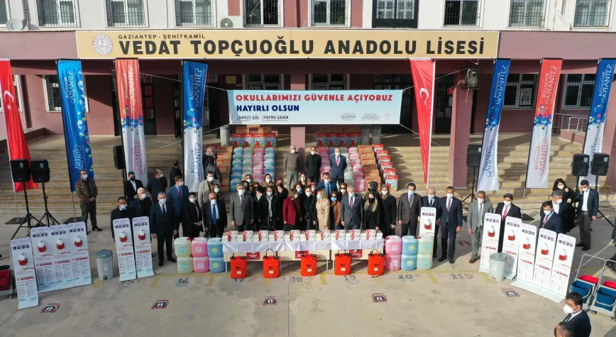 GAZİANTEP’TEKİ OKULLAR AÇILIŞA HAZIR