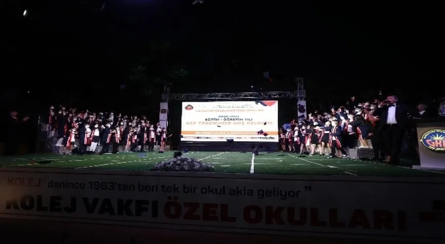 GKV Özel İlkokulu öğrencilerini ortaokula uğurladı