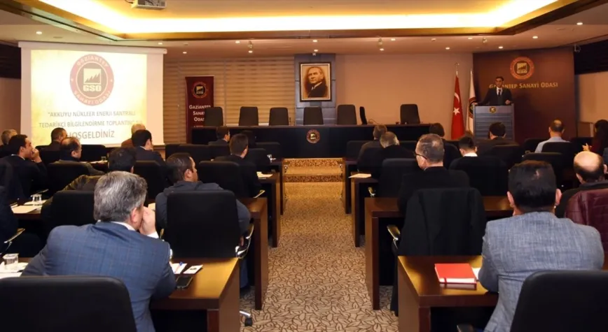 GSO da Akkuyu Nükleer Güç Santrali Tedarikçi Toplantısı yapıldı