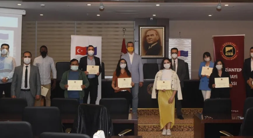 GSO İhracat Akademisi projesinde sertifika töreni
