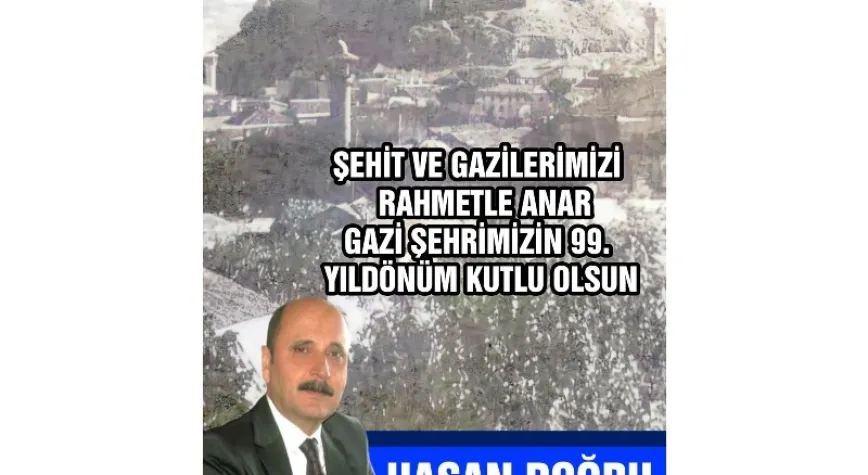 Hasan Doğru 25 Aralık Mesajı