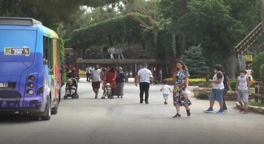 Hayvanat Bahçesi’nde bayram sevinci