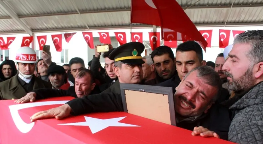 İdlib şehidi son yolculuğuna uğurlandı