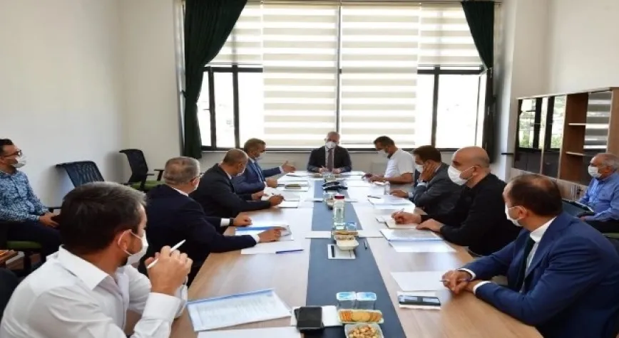 İslahiye OSB için Vali Gül tarafından değerlendirme toplantısı yapıldı