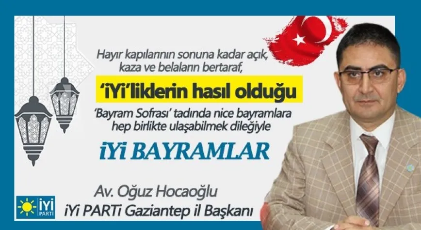İYİ Parti Kurban Bayramı Kutlama