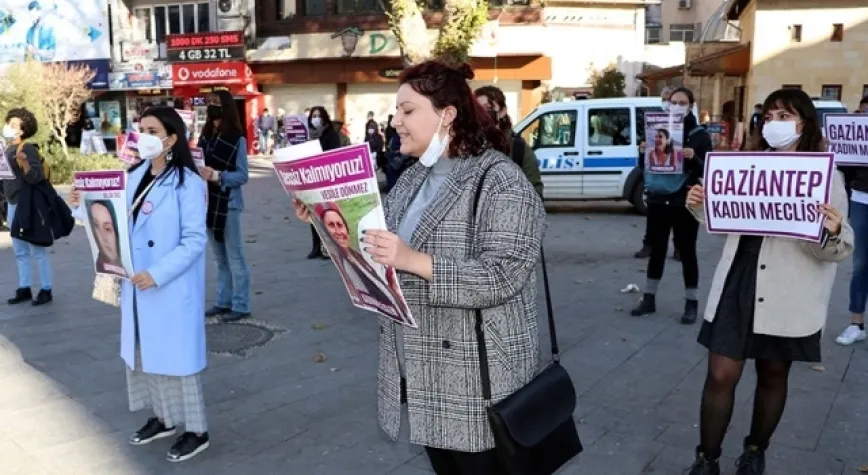 Kadın cinayetleri protesto edildi