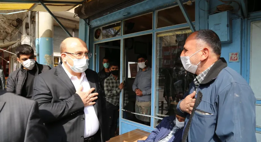 Kaymakam ve Belediye Başkanından Covid-19 denetimi