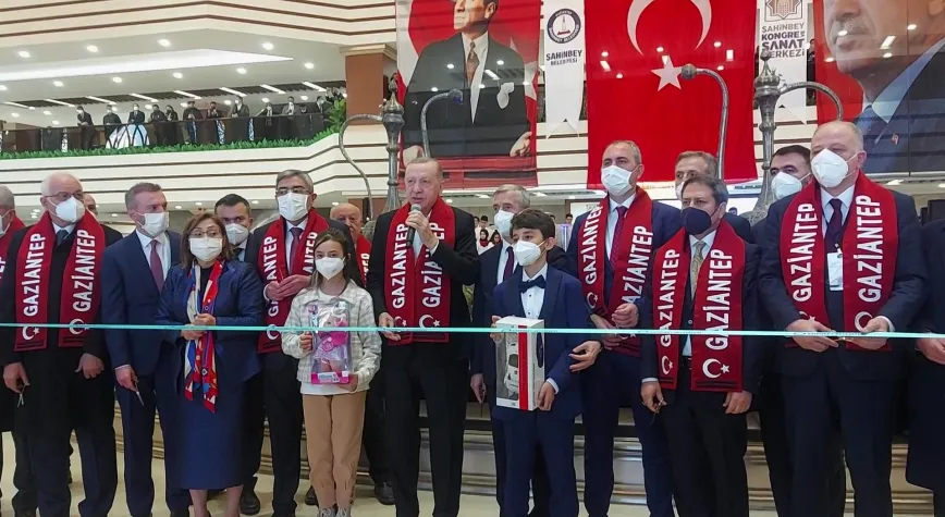 KONGRE MERKEZİNİ CUMHURBAŞKANI ERDOĞAN AÇTI