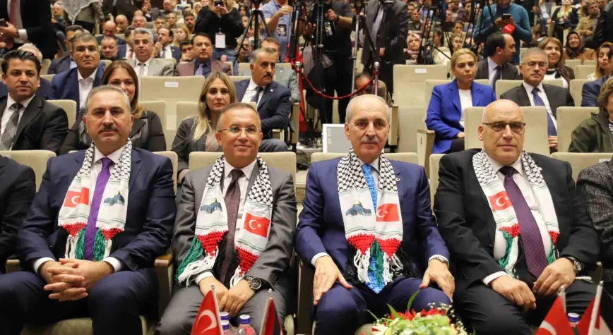 Kurtulmuş: "Filistin özgür olana kadar büyük kurtuluş mücadelesine destek vermeye devam edeceğiz"