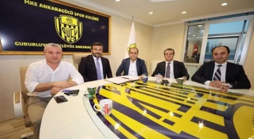 Mahmood Coffee Ankaragücü’nün forma sponsoru oldu