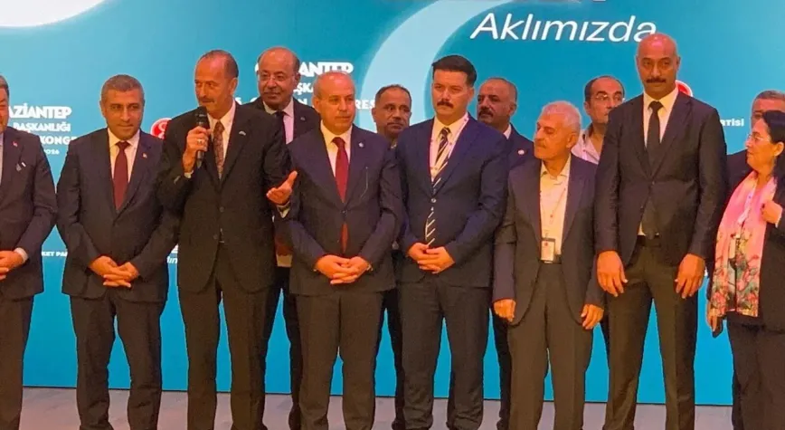 MHP Gaziantep İl Kongresi'nde Sait Kılıç Güven Tazeledi