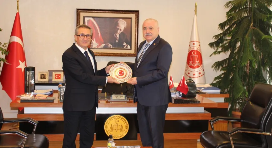 Milletvekili Sermet Atay’dan yeni atanan yargı başkanlarına hayırlı olsun ziyareti
