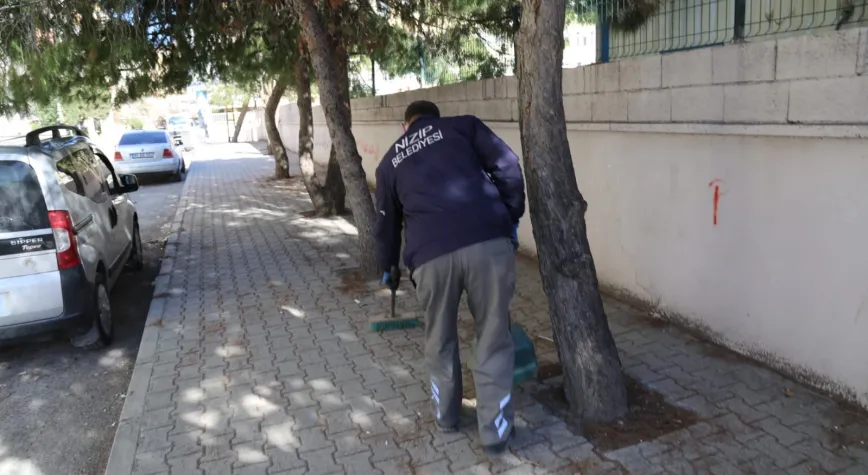 Nizip Belediyesi ekipleri boş durmuyor