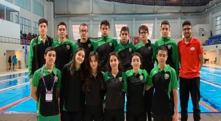 Paletli yüzmede 6 madalya