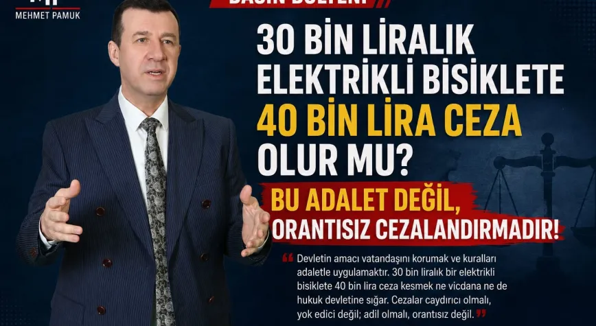 Pamuk: Bu Ceza Adalet Değil, Orantısızlıktır